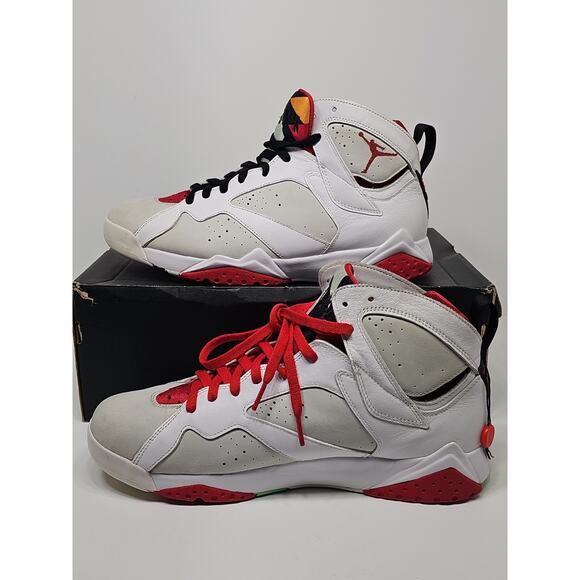 Size 12 - Air Jordan 7 Retro 2015 Hare 304775-125 VERY GOOD WITH BOX main image 10